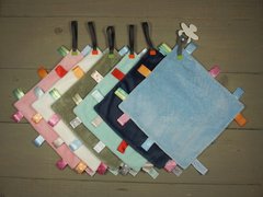 Label speendoek 4kant met Naam