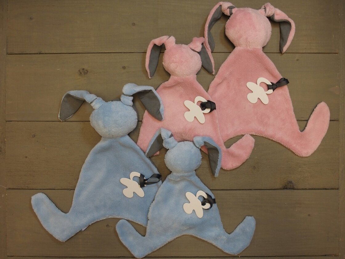 Knuffel speendoek Jip met Naam