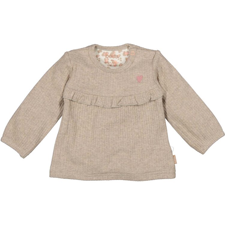 BESS Shirt long sleeve Rib 252041-050