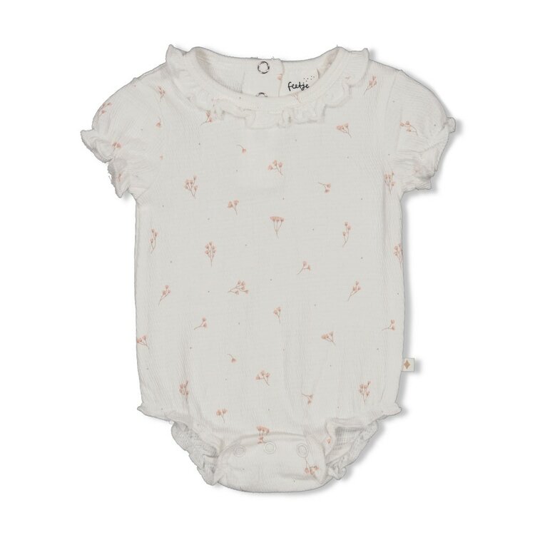 Feetje Romper crinkle AOP km - Delicate FLower 50200259