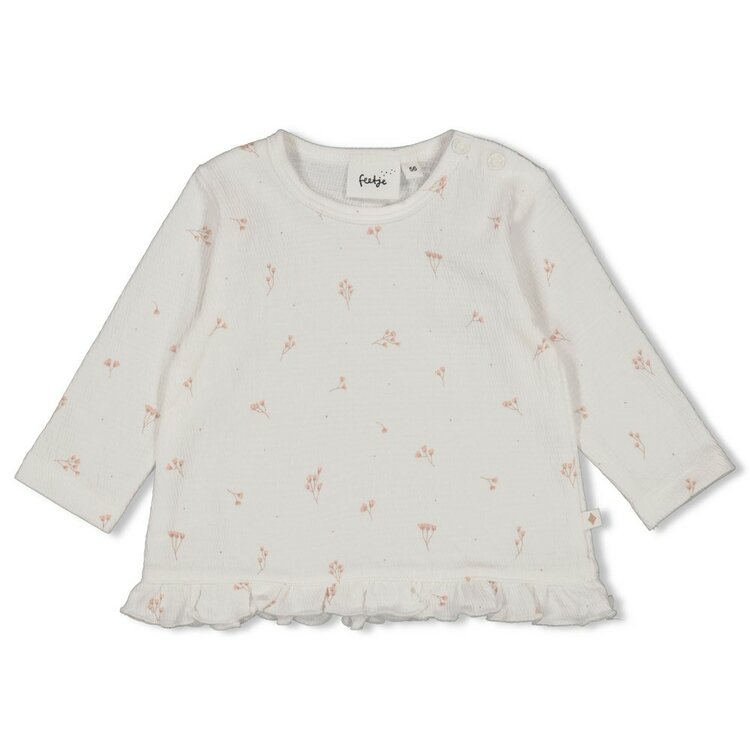 Feetje Longsleeve ruches crinkle AOP - Delicate FLower 51602729