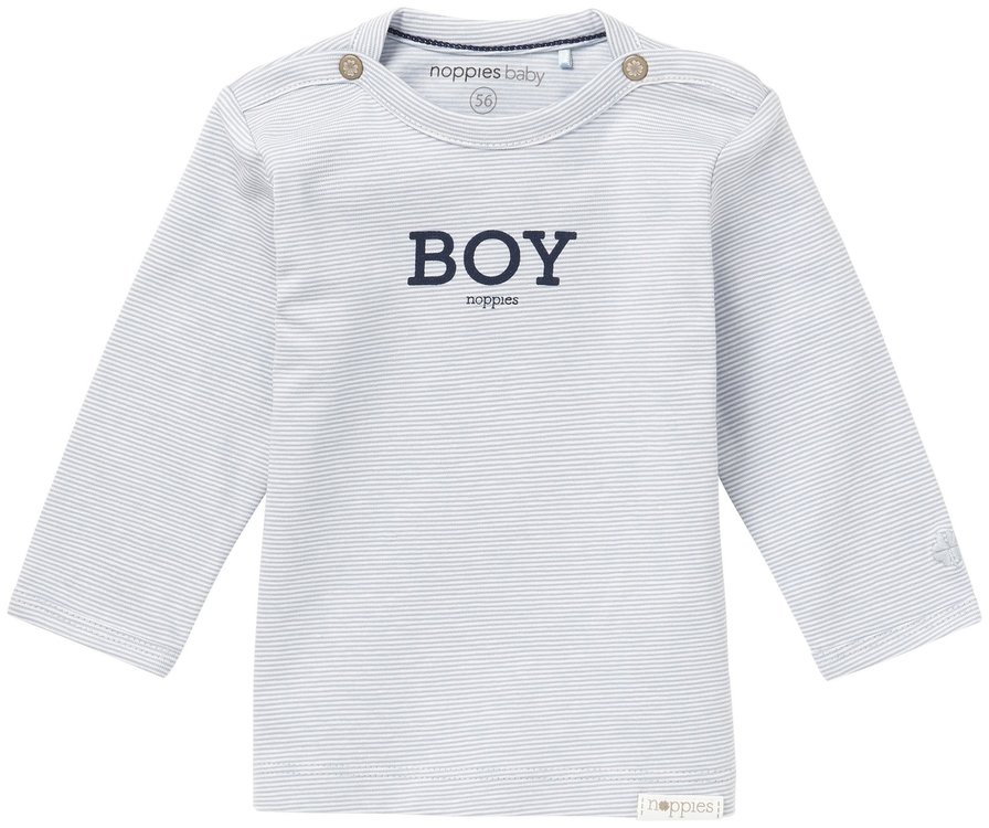 Noppies Longsleeve Newman Grey Blue