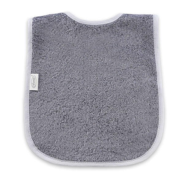 Slabber Antraciet met Grijze bies