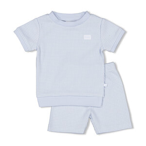 Feetje Shortama wafel Babyblue Summer Special 2025