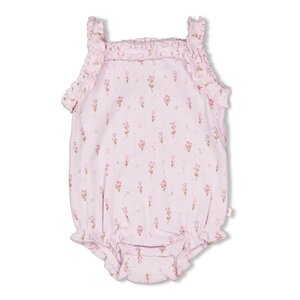 Feetje Romper pointelle rib AOP - Flower Ranch 50200256