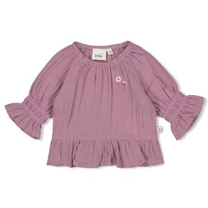 Feetje Longsleeve ruches mousseline - Flower Ranch 51602717