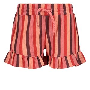 Jubel Short streep seersucker - Salsa Sunset 92100151