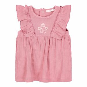 Little Dutch Jurk roze met broekje Pink Blush
