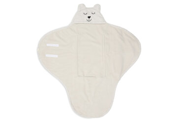 Jollein Wikkeldeken Bear Boucle - Oatmeal 100x105cm