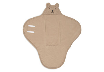 Jollein Wikkeldeken Bear Boucle - Biscuit 100x105cm