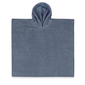 Poncho Grey-Blue