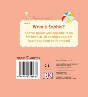 Sophie de giraf baby kartonboekje: Waar is Sophie?