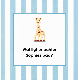 Sophie de giraf baby kartonboekje: Eerste woordjes