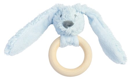 Happy Horse Blue Rabbit Richie FSC Wooden Teething Ring