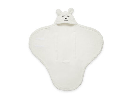 Jollein Wikkeldeken Bunny 100x105cm - Off-White