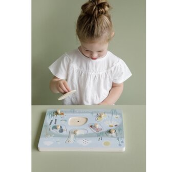 Little Dutch Houten Geluidenpuzzel Little Goose