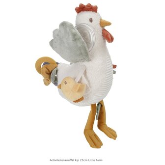 Little Dutch Activiteitenknuffel kip 25cm Little Farm