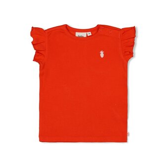 Feetje T-shirt rib - Berry Nice 51700903