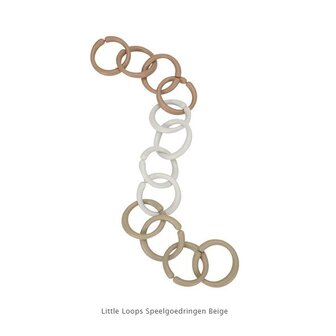 Little Dutch Little Loops Speelgoedringen Beige