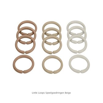 Little Dutch Little Loops Speelgoedringen Beige
