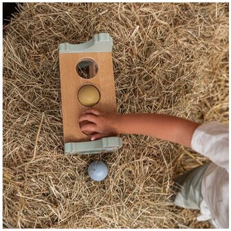 Little Dutch Hamerbankje met ballen Little Farm