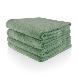 handdoek 18 stone green 50x100 cm