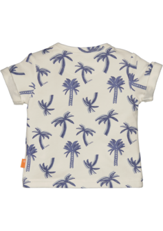 BESS Shirt shortsleeve AOP Palm 241080-016