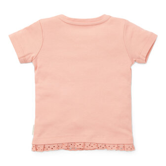 Little Dutch T-shirt korte mouw Flower Pink