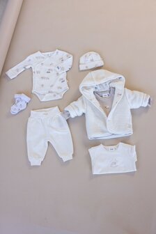 Feetje Wikkelromper AOP - Sleepy Sheepy 50200243