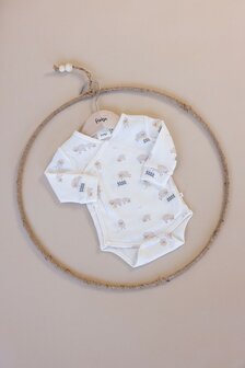 Feetje Wikkelromper AOP - Sleepy Sheepy 50200243