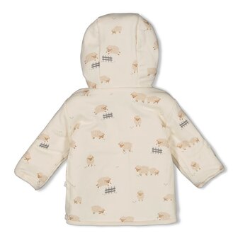 Feetje Omkeerbaar teddy jasje met capuchon - Sleepy Sheepy 51800350