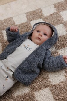 Feetje Boucl&eacute; omkeerbaar jasje met capuchon - Howdy 51800353