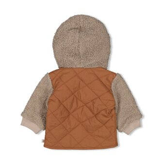 Feetje Boucl&eacute; jasje met capuchon - Wild World 51800356