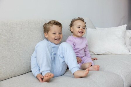Feetje Pyjama wafel Babyblue