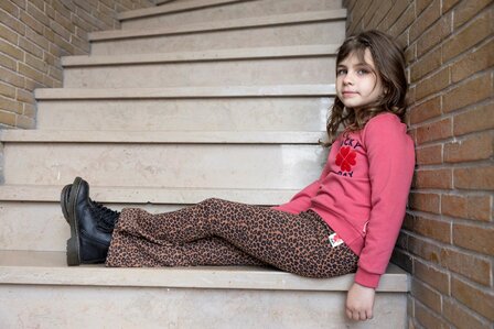 Jubel Flared broek AOP - Queen Of Hearts 92200482