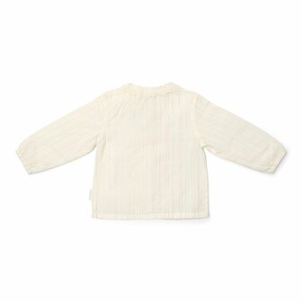 Little Dutch Blouse lange mouw Off White