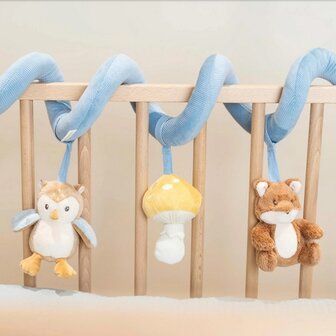 Little Dutch Activiteitenspiraal - Blauw - Forest Friends