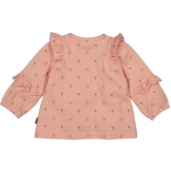 BESS Shirt long sleeve Ruffles Flowers 252116-096