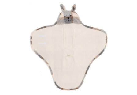 Jollein Wikkeldeken Bunny Check - Boucle  100x105cm