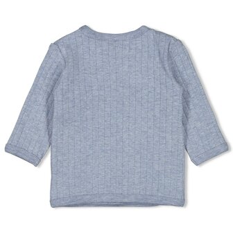 Feetje Overslagshirt rib - Blue Ocean 51602720