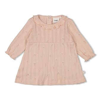 Feetje Jurk pointelle rib AOP - Delicate FLower 51400578
