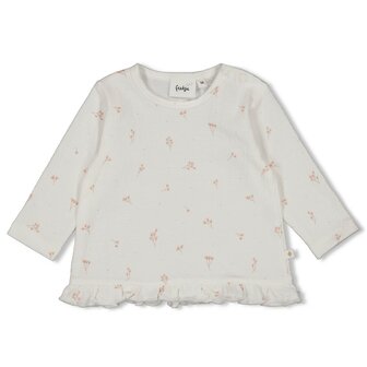 Feetje Longsleeve ruches crinkle AOP - Delicate FLower 51602729