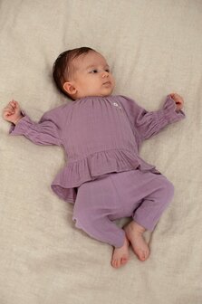 Feetje Longsleeve ruches mousseline - Flower Ranch 51602717