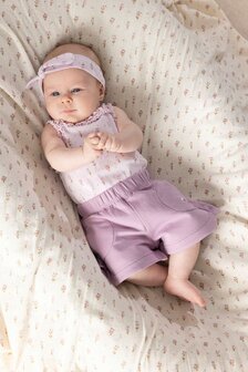 Feetje Haarband pointelle rib AOP - Flower Ranch 53100726