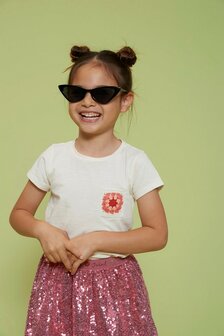 Jubel T-shirt met crochet zakje - Salsa Sunset 91700440