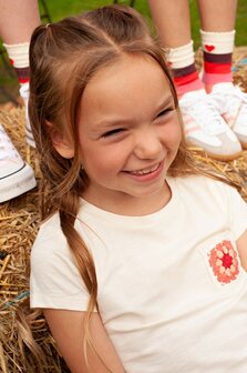 Jubel T-shirt met crochet zakje - Salsa Sunset 91700440