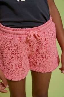 Jubel Short met crochetdetail - Salsa Sunset 92100139