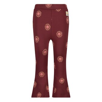 Jubel Flared broek AOP - Salsa Sunset 92200510