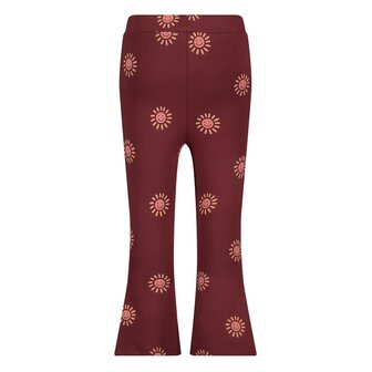 Jubel Flared broek AOP - Salsa Sunset 92200510