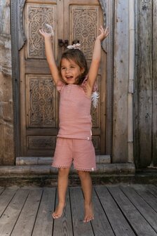 Little Dutch Korte broek Pink Blush